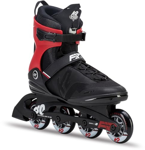 K2 30C0716.1.1.090 - Pattini in linea da uomo, F.I.T. 80 Pro, colore: Nero