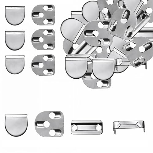 Trimming Shop Haken und bar Verschluss Verschlüsse für Hose,Röcke, Tunika, Unterwäsche, Nicht Nähen Klemmen - 10pcs, 11mm