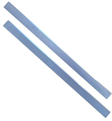 DIAMWOOD - 2 Fers De Raboteuse Dégauchisseuse - Lames Réaffutables 630 X 30 X 3mm - Acier HSS Pour Bois Dur Et Tendre - Jeu De 2 Pièces Pour Machine À Bois