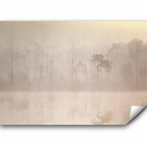 murando - Fototapete selbstklebend Wald, 98x70 cm, Schlafzimmer, Wohnzimmer