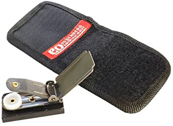 Ossenberg EASYKLICK Stützen- und Stockhalter - Zubehör für Gehstock & Gehilfe - Krückenhalterung für Gehstöcke & Mobilitätshilfen - 2-Magnet-System - schwarz