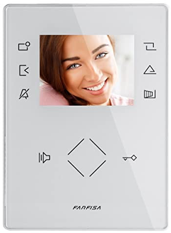 Farfisa ZH1262W 3.5 LCD White Zhero Monitor Video Intercom Video Door Phone