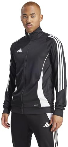 adidas Tiro 24 - Chaqueta de Entrenamiento para Hombre, Negro/Blanco, Large