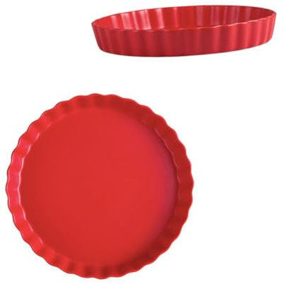 PRETYZOOM Backformen aus Glas Mikrowellenplatten Küche Backformen für den Ofen Kuchenform einfacher Sushi-Teller Haushaltsgeschirr Keramik Tablett Obstschale Frühstücksteller Backgeschirr