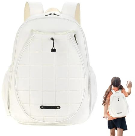 Generisch Tennisschläger-Rucksack, Tennis-Rucksack für Kinder | Tragbare Sportschlägertaschen - Head Tennis-Rucksack mit großem Fassungsvermögen, modischer Tennisschläger-Koffer für Damen und Herren