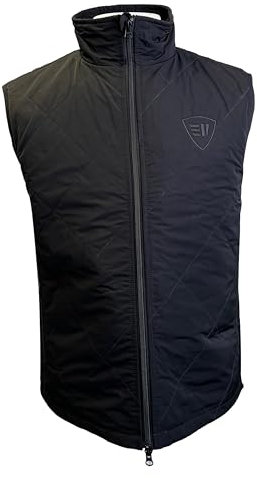EIBENHOLZ Schnitt- und stichhemmende Freizeitweste, schwarz; Größe XL
