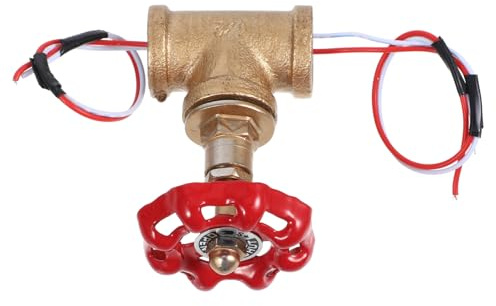 HOMSFOU Retro Lichtventil Schalter Aus Eisen Mit Doppelanschluss Für Wasserrohr Lampen Steampunk Stil Für Tischlampen Und Heimdekoration