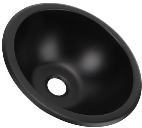 Edelstahl-Spüle, Wohnmobil-Spüle, 22,9 X 10,2 Cm, Rundes Handwaschbecken – 304 Edelstahl mit 40 Mm Abflussöffnung für Küche, Boot