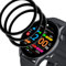 2 Pezzi Vetro Temperato per Amazfit GTR 3 Pro, Vetro Protettivo, Ultra HD, Senza Bolle, Anti-Graffio, Alta Trasparente, Folie