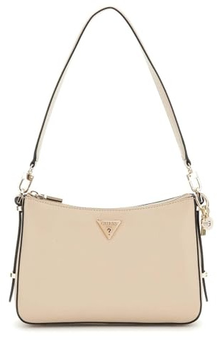 GUESS borsa a tracolla Daryna II Top Zip Shoulder Bag Taupe grigio talpa