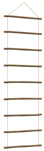 Gecheer Wooden Ladder Wall Decor | Rustic Branches | 9 Branches | Indoor Use | 150cm Tall Model4101015