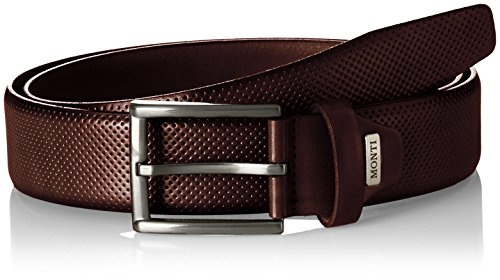 Monti Herren Dublin Gürtel, per pack Braun (braun 6000), (Herstellergröße: 90)