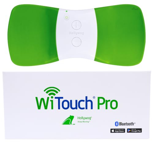 Hollywog witouch pro schnurlos zehn unit geklärt für pain management inklusive 3 wiederverwendbare gel-pads betreibt über bluetooth-technologie
