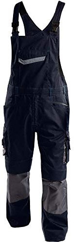 DASSY® Voltic Arbeitslatzhose mit Kniepolstertaschen - Größe 64 - NACHTBLAU/ANTHRAZITGRAU