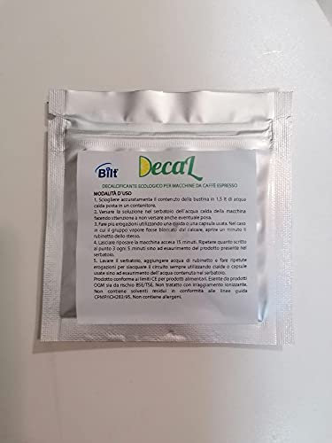 12 Bustine Decalcificante Ecologico Bilt Per Macchine Da Caffe' Espresso