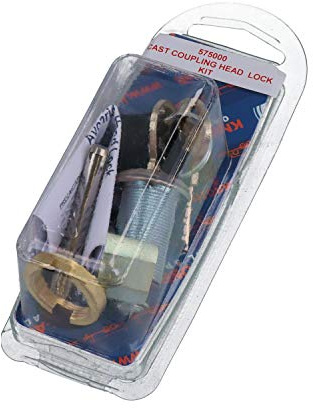 AB Tools Original Ersatz Anhängerschloss Kit für Ifor Williams Anhänger Kupplung mit 2 Schlüsseln
