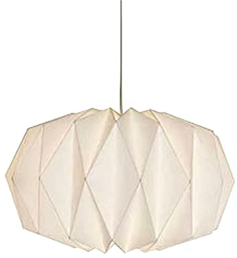 Origami Design Papier Lampenschirm, Nordische Kreativpapier Lampenschirm Deko Papier Laterne Deckenlampen Shade Folding Pendelleuchte Kunst Dekor