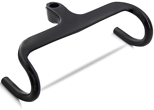 Alfa Pasca 1 1/4 lenker carbon aero lenker 28.6 rennrad+lenker carbon integrierter vorba UD matt 440x90mm