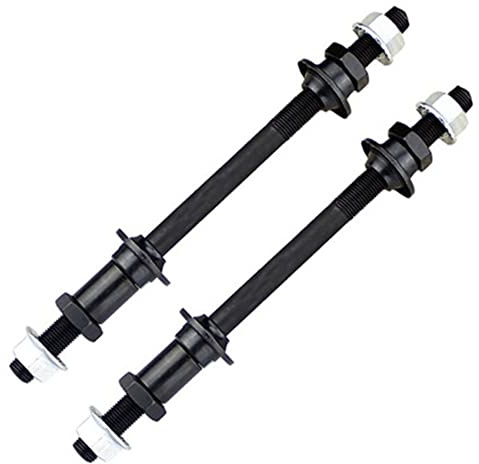 SICOSALT 2X Verlängerte 240mm Mountainbike Snowbike Fahrrad Naben Achse Nach Gerüstete Voll Achse Achse Fahrrad Zubehör Achse