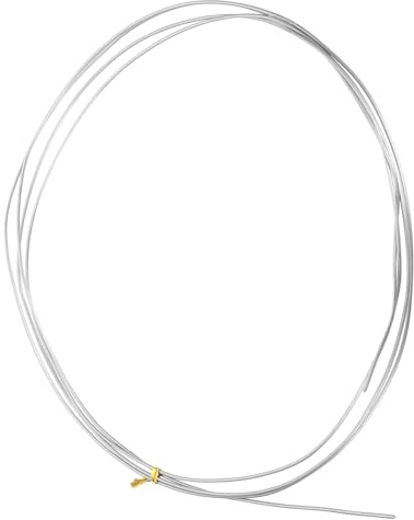 sourcing map Cable de resistencia de calefacción de 8 pies, calibre 14 de 1,6 mm, alambre de resistencia de nicromo para electrodomésticos, industria, materiales de resistencia aeroespacial