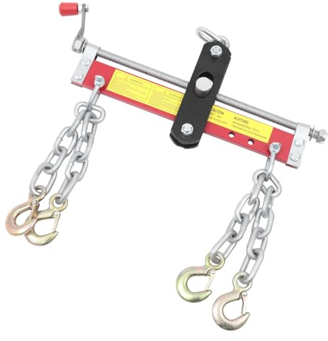 900 kg, capacità di carico del motore, bilanciatore, in acciaio al carbonio, materiale gru da officina, paranco a catena, lunghezza 28,5 cm, per ogni catena di bilanciamento del motore