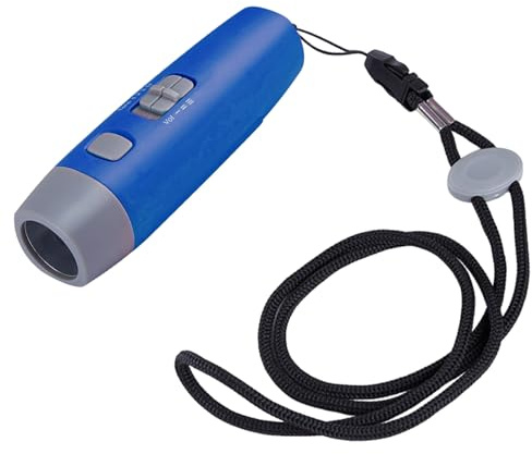 kdkskss Sifflet À Main | 3 Son Puissant Fonctionne sur Piles - Sifflet de Sécurité Extérieur avec Cordon - pour Football Basketball Volleyball Hockey Entraînement Sportif Camping Extérieur