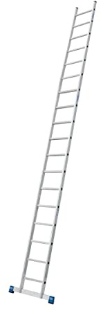 Krause 133151 Aluminium Anlegeleiter inkl. Traverse Arbeitshöhe (max.): 6.05m Aluminium DIN EN 131
