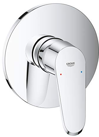 GROHE Eurodisc Cosmopolitan Single-Lever Shower Mixer Trim Set, Concealed Installation, Chrome, 24055002