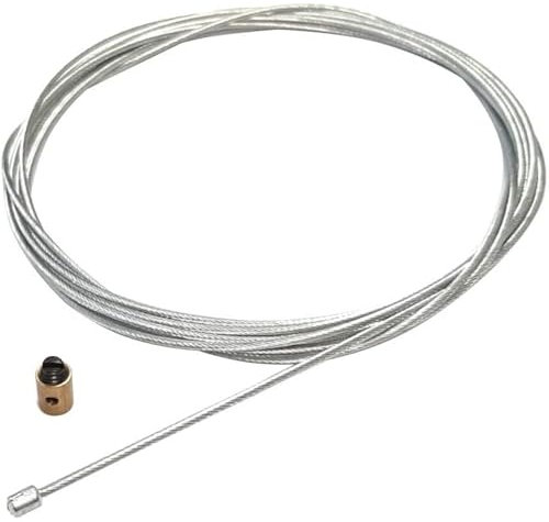 cyclingcolors CAVO ACCELERATORE GAS UNIVERSALE DELLORTO carburatore Ø 3 mm Ø 1,2 mm 2,50M CON SERRATURA CAVO moto ciclomotore