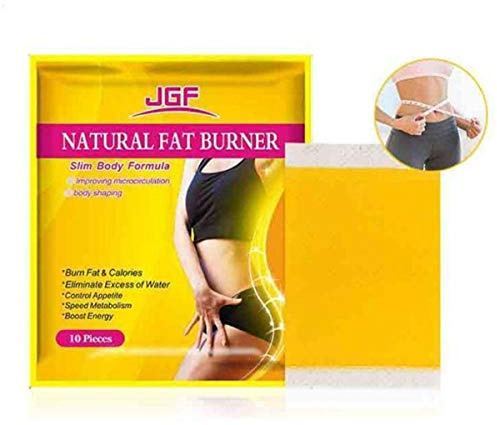 HELLOYOUNG 10 pezzi/borsa Pasta per cerotti all'ombelico Ingredienti naturali Adesivi per bruciare i grassi Adesivi per unguenti