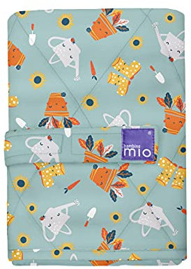Bambino Mio, Wickelunterlage für unterwegs - Leichte, faltbare und tragbare Wickelunterlage, Kleine Gärtner
