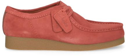Clarks WallabeeEVO Mens Red Suede, 10.5