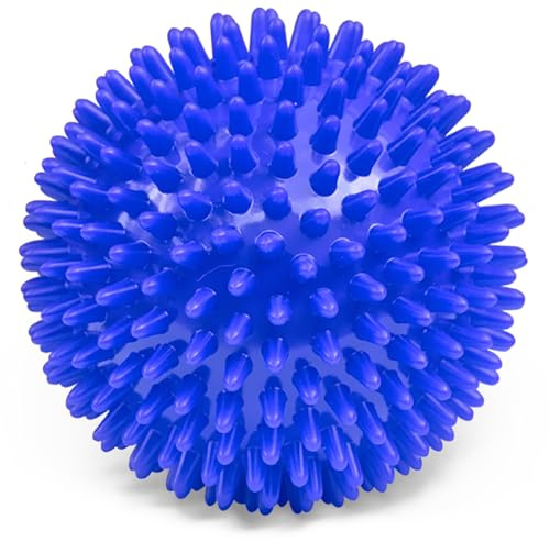 Beenax Spiky Massage Ball 10cm - Body and Feet, Tension and Pain Relief, Plantar Fasciitis, Trigger Point, Deep Tissue, Myofascial Release, Stress Ball, Yoga, Pilates, Exercise, Rehab, Physio