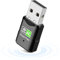 Adaptador USB WiFi 650Mbps WiFi,Dual Band WiFi USB Wireless Compatible con Windows Vista/XP/Win7/8.1/10/11