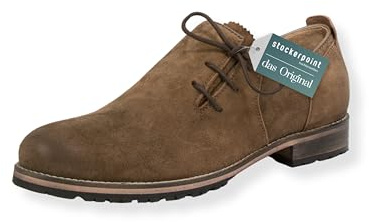 Stockerpoint herr havresko Cole Oxford, ljusbrun späckad, 45 EU, Ljusbrun prickig, 45 EU