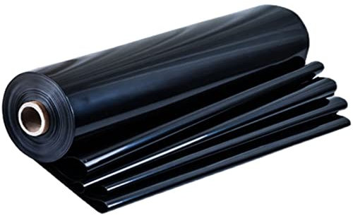 Strapazierfähige 0,3 mm EPDM-Teichfolie aus schwarzem HDPE-Kautschuk für Koiteiche, Wassergärten, Springbrunnen, groß, 10 x 15 m, perfekt für die Landschaftsgestaltung im Freien