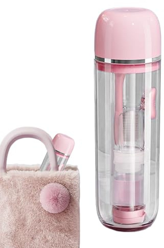 Générique Brosse À Dents Voyage | Trousse De Voyage Format Poche avec Porte-Brosse | Soins Dentaires Multifonctionnels Antipoussière pour Camping Randonnée Affaires et Maison