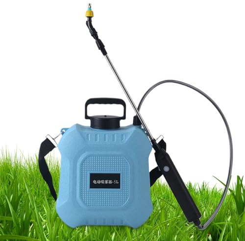 Pulportador De Jardín Eléctrico - Tipo De Hombro De Pulverizador De Agua 5L 8L, Boquilla Ajustable | Garden Lawn Terrace Hof Plant Care, Telescópico Jardinería Accesorios De Riego
