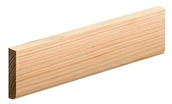 PACK OF 5 (Total 5 Units) - 19mm Thick Redwood Pencil Round Architrave 19mm (T) x 50mm (W) x 2100mm (L)