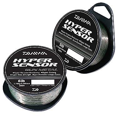 Daiwa Hyper Sensor Gun Metal Monofil 300m 12lb - HSGMM300-12