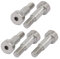 sourcing map 5Pcs Tornillo Hexagonal De 6mm De Diámetro De Hombro 12mm Longitud De Hombro Rosca M5