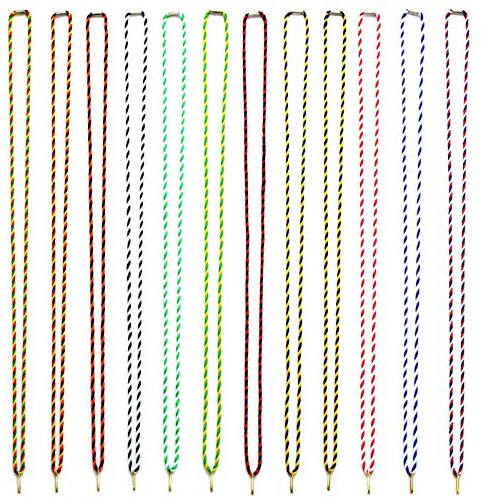 pokalspezialist 10 Stück Kordelband Halskordel Medaillenband als Kordel 12 Farben 42 cm lang