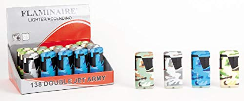 ACCENDINI FLAMINAIRE 138 ARMY DOUBLE JET C.R. (20PZ)