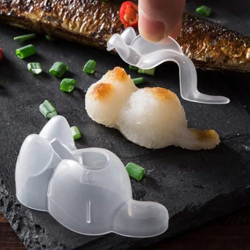 Cute Cat Sushi Making Kit Rice Ball Mold 3D Sushi Mold DIY Seaweed Rice Bento Making Gadgets Kitchen Accessories