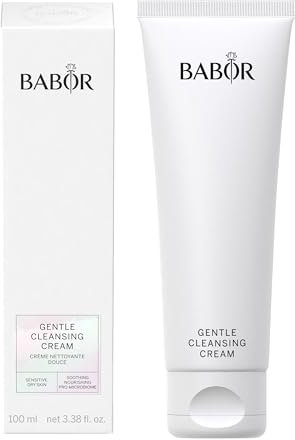 BABOR CLEANSING Gentle Cleansing Milk for dry and sensitive skin, Especially mild, Skin-Friendly Cleansing Milk, Vegan formula, 1 x 200 ml