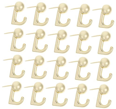KONTONTY 20stücke Metall Push-pin Haken Reißzwecke Für Kork Pinnwand Wand Dekorative Thumbs Tacks Für Büro Zuhause Schule