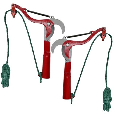 SUPVOX 2pièces Sécateur De Jardin Ébrancheur Robuste Cisaille Pour Arbres Ciseaux De Jardinage Coupe-branches