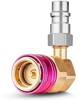 Cool5 Adaptateur pour systèmes de climatisation utilisant Le réfrigérant R134a, sans Orifice LP (Low Port), pour Les véhicules fabriqués Jusqu'en 2016