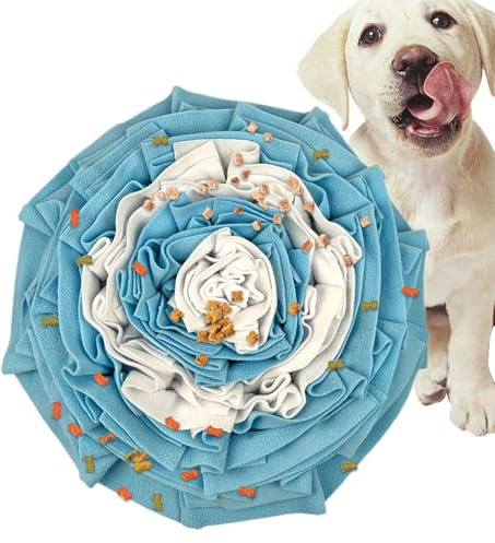 Tappetino da foraggio per cani,Tappetino per annusare per cani - Tappeto colorato per cibo per cani, giocattoli interattivi per cani - Cuscino per annusare giocattolo di arricchimento pa