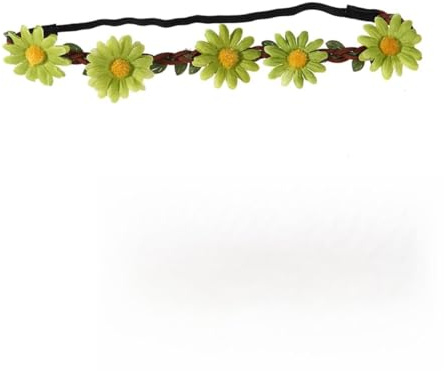 5 Pezzi Coroncina Girasole Hawaiana Stile Accessorio per Feste Tema Spiaggia Decorazione per Matrimonio e Foto